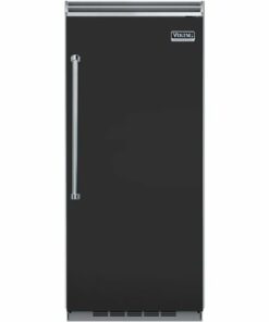 Viking - Professional 5 Series Quiet Cool 22.8 Cu. Ft. Built-In Refrigerator - Cast Black 0