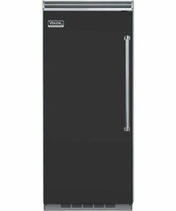 Viking - Professional 5 Series Quiet Cool 22.8 Cu. Ft. Built-In Refrigerator - Cast Black 1