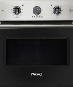 Viking - Professional 5 Series 27" Built-In Single Electric Convection Oven - Cast Black