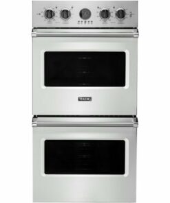 Viking - Professional 5 Series 27" Built-In Double Electric Convection Wall Oven - Frost white