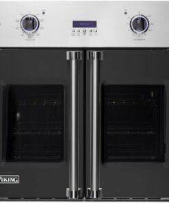 Viking - Professional 7 Series 30" Built-In Single Electric Convection Oven - Cast Black