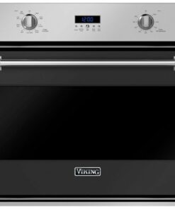 Viking - 3 Series 30" Built-In Single Electric Convection Oven - Cast Black