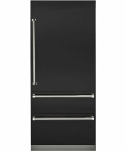 Viking - 7 Series 20 Cu. Ft. Bottom-Freezer Built-In Refrigerator - Cast Black 0