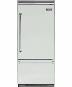 Viking - Professional 5 Series Quiet Cool 20.4 Cu. Ft. Bottom-Freezer Built-In Refrigerator - Frost White 0