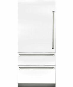 Viking - 7 Series 20 Cu. Ft. Bottom-Freezer Built-In Refrigerator - Frost White 1