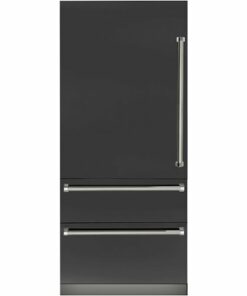 Viking - 7 Series 20 Cu. Ft. Bottom-Freezer Built-In Refrigerator - Cast Black 1