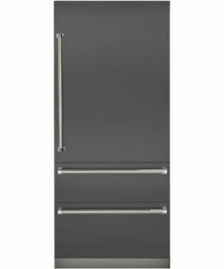 Viking - 7 Series 20 Cu. Ft. Bottom-Freezer Built-In Refrigerator - Damascus Gray 1