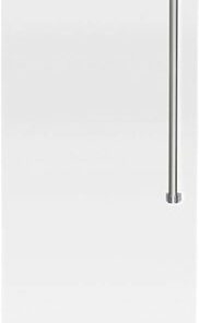 Viking - Professional 7 Series 16.1 Cu. Ft. Upright Freezer with Interior Light - Frost White 0