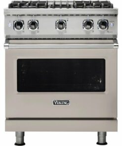 Viking - Professional 5 Series 4.0 Cu. Ft. Freestanding Gas Convection Range - Pacific Gray 0