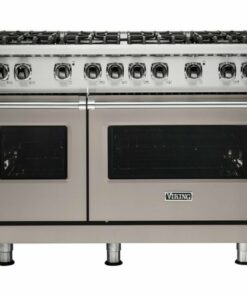 Viking - Professional 5 Series Freestanding Double Oven Gas Convection Range - Pacific gray 2