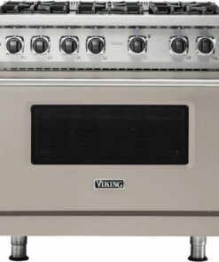 Viking - Professional 5 Series 5.1 Cu. Ft. Freestanding Gas Convection Range - Pacific Gray 2
