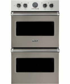 Viking - Professional 5 Series 30" Built-In Double Electric Convection Wall Oven - Pacific gray 1