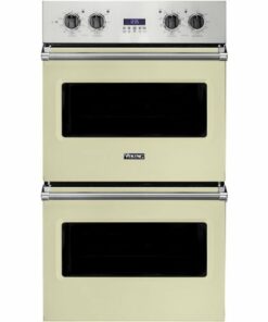 Viking - Professional 5 Series 30" Built-In Double Electric Convection Wall Oven - Vanilla Cream 0