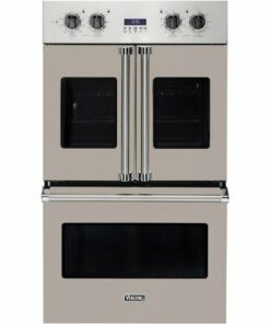 Viking - Professional 7 Series 30" Built-In Double Electric Convection Wall Oven - Pacific gray