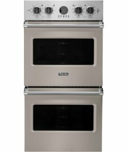 Viking - Professional 5 Series 27" Built-In Double Electric Convection Wall Oven - Pacific gray