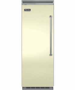 Viking - Professional 5 Series Quiet Cool 15.9 Cu. Ft. Upright Freezer with Interior Light - Vanilla Cream 0