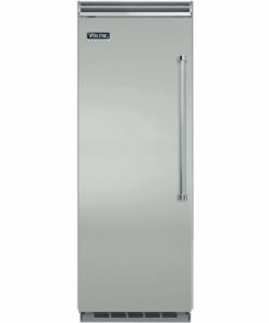 Viking - Professional 5 Series Quiet Cool 15.9 Cu. Ft. Upright Freezer with Interior Light - Arctic Gray
