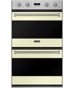 Viking - 3 Series 30" Built-In Double Electric Convection Wall Oven - Vanilla Cream