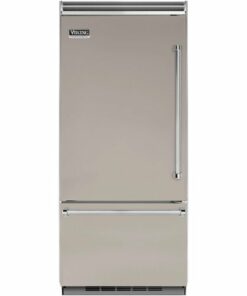 Viking - Professional 5 Series Quiet Cool 20.4 Cu. Ft. Bottom-Freezer Built-In Refrigerator - Pacific Gray 0