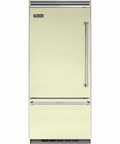 Viking - Professional 5 Series Quiet Cool 20.4 Cu. Ft. Bottom-Freezer Built-In Refrigerator - Vanilla Cream 1