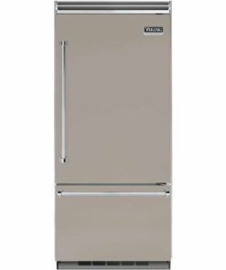 Viking - Professional 5 Series Quiet Cool 20.4 Cu. Ft. Bottom-Freezer Built-In Refrigerator - Pacific Gray 1