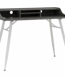Calico Designs - Woodford Modern Table - Marbled Dark Gray