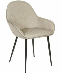 Office Star Products - Mid-Century Powder-Coated Metal Chair - Fog