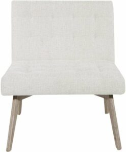 Office Star Products - Mid-Century Wood Chair - Gray Wash/Cottage