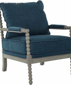 OSP Home Furnishings - Abbott Chair - Azure