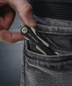 KeySmart - Original Compact Key Holder - Black