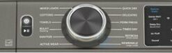 GE - 7.8 Cu. Ft. 12-Cycle Electric Dryer with Steam - Satin Nickel