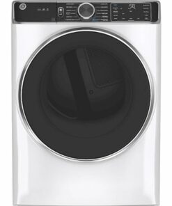 GE - 7.8 Cu. Ft. 12-Cycle Electric Dryer - White