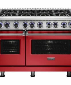 Viking - Professional 7 Series Freestanding Double Oven Gas Convection Range - San marzano red 1