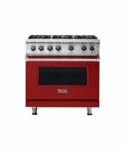 Viking - Professional 5 Series 5.1 Cu. Ft. Freestanding LP Gas Convection Range - Reduction Red 1