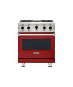 Viking - Professional 5 Series 4.0 Cu. Ft. Freestanding Gas Convection Range - Reduction Red 0