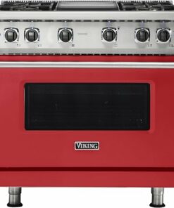 Viking - Professional 5 Series 5.1 Cu. Ft. Freestanding LP Gas Convection Range - San Marzano Red 1