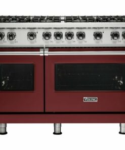 Viking - Professional 5 Series 6.1 Cu. Ft. Freestanding Double Oven LP Gas Convection Range - Reduction Red 1