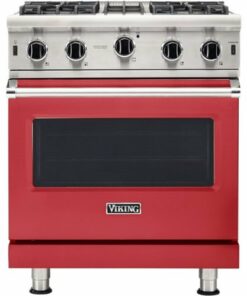 Viking - Professional 5 Series 4.0 Cu. Ft. Freestanding LP Gas Convection Range - San Marzano Red 1