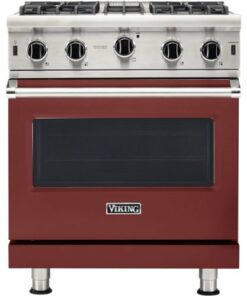 Viking - Professional 5 Series 4.0 Cu. Ft. Freestanding LP Gas Convection Range - Reduction Red 1