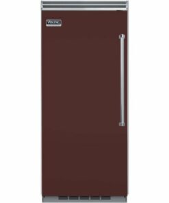 Viking - Professional 5 Series Quiet Cool 22.8 Cu. Ft. Built-In Refrigerator - Kalamata Red