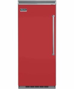 Viking - Professional 5 Series Quiet Cool 19.2 Cu. Ft. Upright Freezer with Interior Light - San Marzano Red