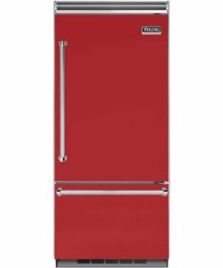 Viking - Professional 5 Series Quiet Cool 20.4 Cu. Ft. Bottom-Freezer Built-In Refrigerator - San Marzano Red