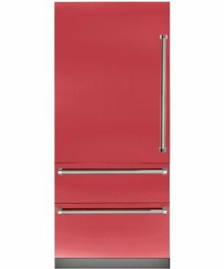 Viking - Professional 7 Series 20 Cu. Ft. Bottom-Freezer Built-In Refrigerator - San Marzano Red