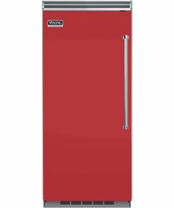 Viking - Professional 5 Series Quiet Cool 22.8 Cu. Ft. Built-In Refrigerator - San Marzano Red