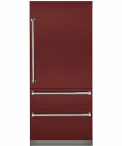 Viking - Professional 7 Series 20 Cu. Ft. Bottom-Freezer Built-In Refrigerator - Reduction Red