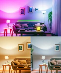 Geeni - PRISMA PLUS 800 Wi-Fi Smart LED Light Bulb - Color & Tunable White