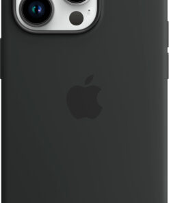 Apple - iPhone 14 Pro Silicone Case with MagSafe - Midnight