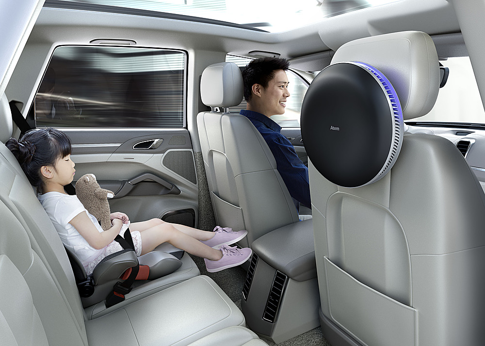 IQAir - Atem Car Air Purifier - Black