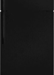 GE - 17.5 Cu. Ft. Top-Freezer Refrigerator - Black 4