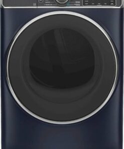 GE - 7.8 Cu. Ft. 12-Cycle Gas Dryer with Steam - Sapphire Blue